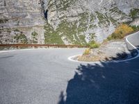 Italy Mountain Road Winding Landscape