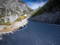 Italy Mountain Road Winding Landscape