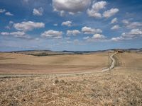 Scenic Road in Tuscany, Italy