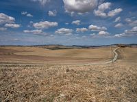 Scenic Road in Tuscany, Italy