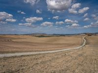 Scenic Road in Tuscany, Italy