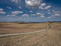 Scenic Road in Tuscany, Italy