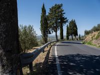 Italy's Tuscany: Clear Sky and Hard Shadows in Nature