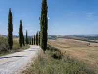 Italy Tuscany Clear Sky Rugged Nature 003