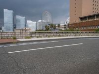 Japan's Cityscape: A Gloomy Day in the City