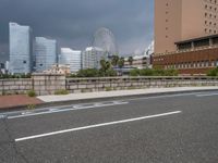 Japan's Cityscape: A Gloomy Day in the City