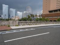 Japan's Cityscape: A Gloomy Day in the City