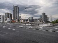 Modern Architecture in Tokyo, Japan: Grey Skyline