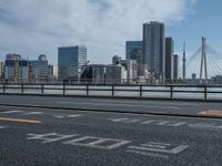 Japan's Tokyo Skyline: Bridges and Modern Architecture