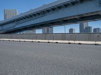 Japan's Urban City under Clear Sky with Bridge