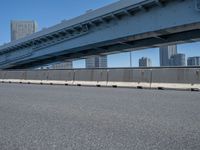 Japan's Urban City under Clear Sky with Bridge