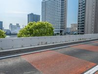 Japan's Urban Life: Clear Sky and Modern Architecture