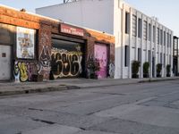 Los Angeles Office Buildings: Classic Architecture on a Clear Day