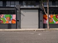 Los Angeles Urban Landscape: Asphalt Roads and Classic Architecture