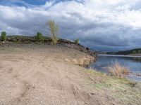 Lake and Beach in Colorado Landscape: A Nature's Gift