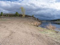 Lake and Beach in Colorado Landscape: A Nature's Gift