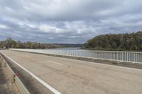 Lakeside Thoroughfare with Asphalt Road