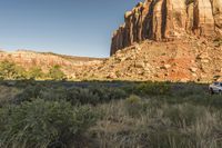 Landscape at Dawn in a National Park