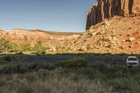 Landscape at Dawn in a National Park