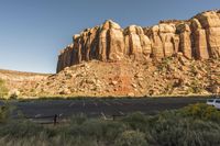Landscape at Dawn in a National Park