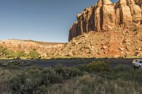 Landscape at Dawn in a National Park