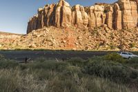 Landscape at Dawn in a National Park