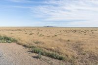 Landscape of Utah's San Rafael Swell with Red Rocks and Open Grass Field