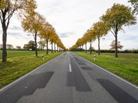 Landscape view of a road in Berlin, Germany