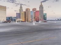 Las Vegas Cityscape under a Clear Sky