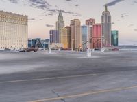 Las Vegas Cityscape under a Clear Sky