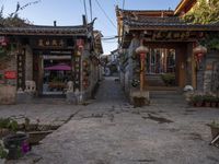 Lijiang, China: Dawn in the Historic Town