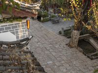 Lijiang, China: Old Village with Cobble Stone Streets