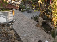 Lijiang, China: Old Village with Cobble Stone Streets