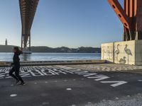 Lisbon Harbor at Dawn