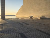 Lisbon, Portugal: Dawn Coastal Cityscape 001