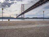 Lisbon, Portugal Waterfront at Dawn