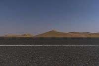 Liwa Desert UAE Mountain Landscape