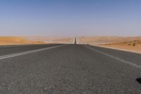 Liwa Desert UAE Panorama Road 002