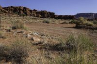 the barren area is very scenic and there is no sand or gravel, including rocks