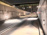 Long Beach City at Night: Lights and Shadows