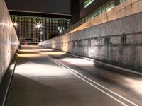 Long Beach Street Light at Night