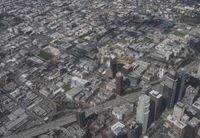 Aerial View of Los Angeles, California, USA