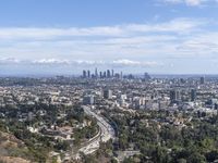 Los Angeles Aerial View Metropolitan 001