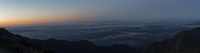 Los Angeles Aerial View: Skyline at Night