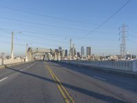 Aerial View of Los Angeles: A Straight Road Through the City