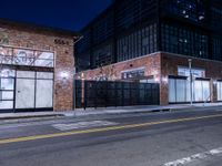 Los Angeles Arts District at Night: Urban Scenes
