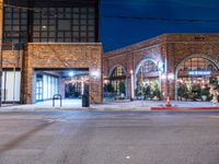Los Angeles Arts District Warehouse at Night