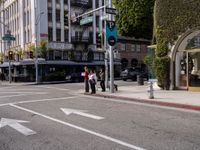 Los Angeles Asphalt: Urban Roads Under a Clear Sky