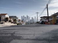 Los Angeles Road: Straight Down the Asphalt Path