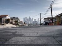 Los Angeles Road: Straight Down the Asphalt Path